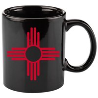 NEW MEXICO STATE FLAG ZIA SUN SYMBOL ALBUQUERQUE SANTA FE 11oz C Handle Ceramic Mug