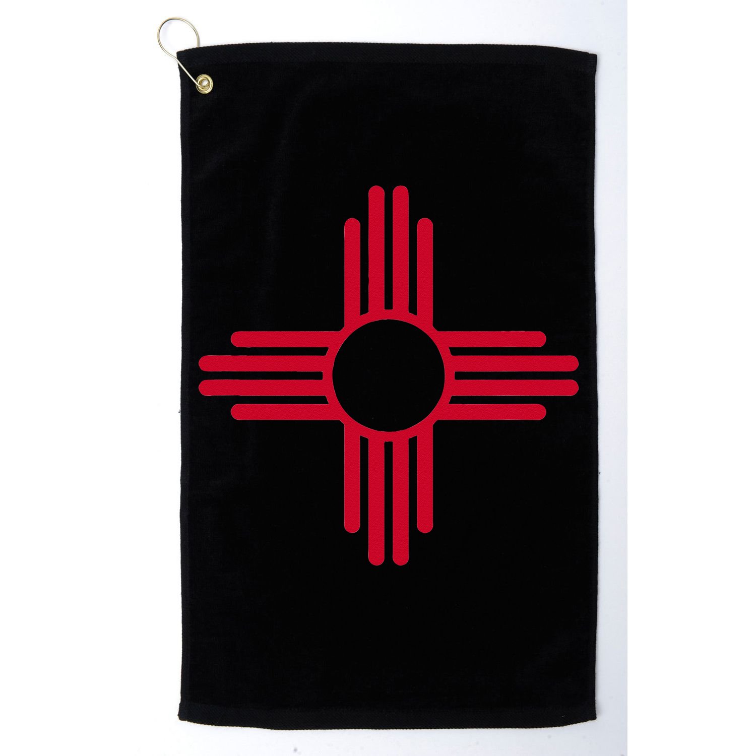 NEW MEXICO STATE FLAG ZIA SUN SYMBOL ALBUQUERQUE SANTA FE Golf Towel