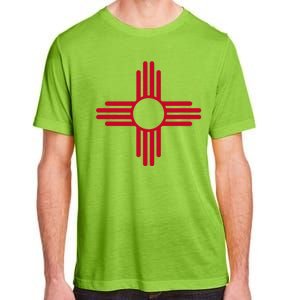 New Mexico State Flag Zia Sun Symbol Adult ChromaSoft Performance T-Shirt