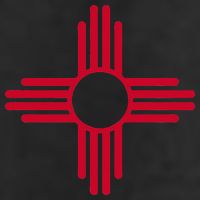 New Mexico State Flag Zia Sun Symbol Cool Comfort Performance Bucket Hat