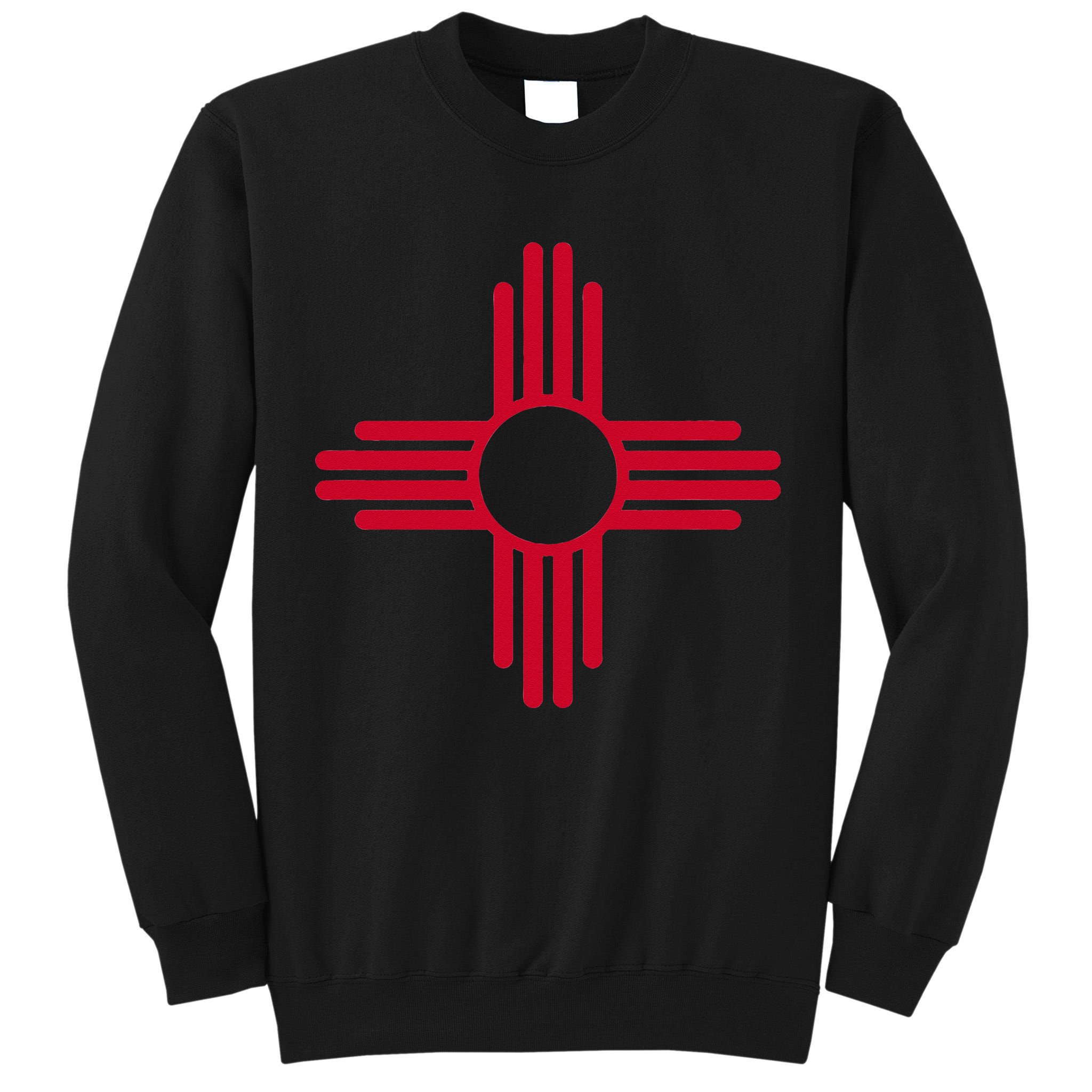 New Mexico State Flag Zia Sun Symbol Tall Sweatshirt