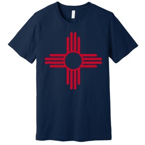 New Mexico State Flag Zia Sun Symbol Premium T-Shirt