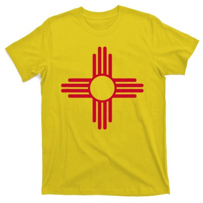 New Mexico State Flag Zia Sun Symbol T-Shirt