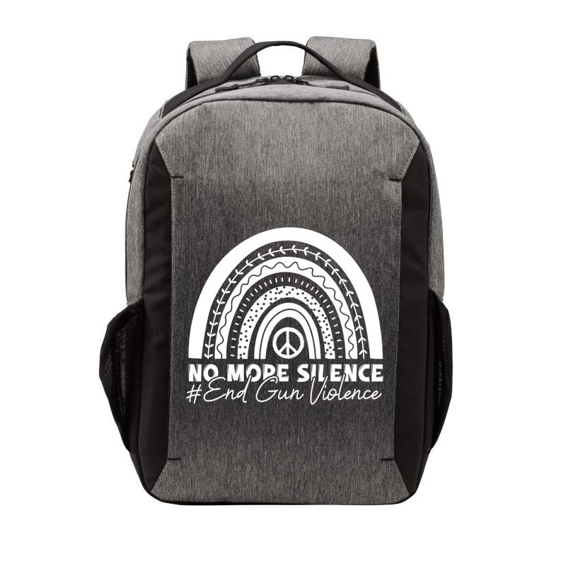 No More Silence End Gun Violence Awareness Day Wear Orange Vector Backpack