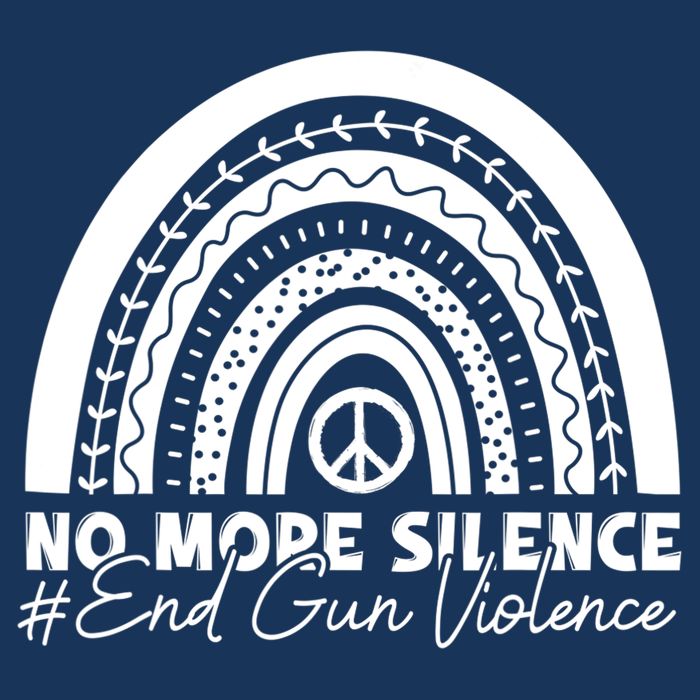 No More Silence End Gun Violence Awareness Day Wear Orange Infant Baby Jersey Bodysuit