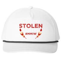 No More Stolen Sisters MMIW Missing Murdered Indigenous Girl Snapback Five-Panel Rope Hat