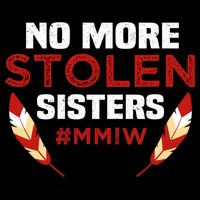 No More Stolen Sisters MMIW Missing Murdered Indigenous Girl Premium T-Shirt