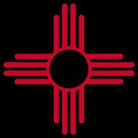 NEW MEXICO STATE FLAG ZIA SUN SYMBOL ALBUQUERQUE SANTA FE Backpack