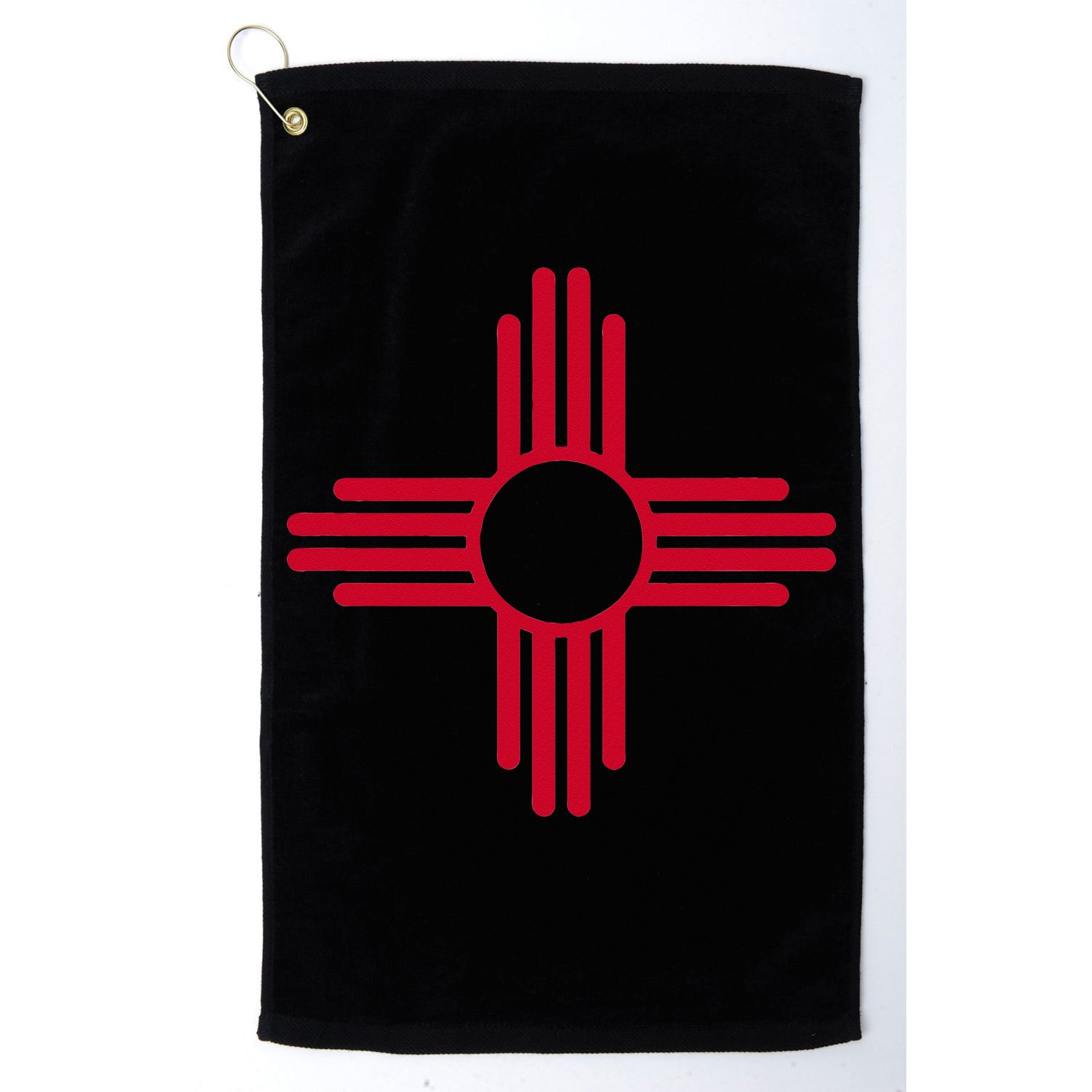 NEW MEXICO STATE FLAG ZIA SUN SYMBOL ALBUQUERQUE SANTA FE Golf Towel