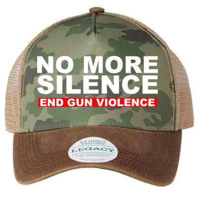 No More Silence End Gun Violence Anti Gun Legacy Tie Dye Trucker Hat