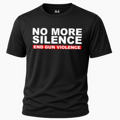No More Silence End Gun Violence Anti Gun Performance Shirt