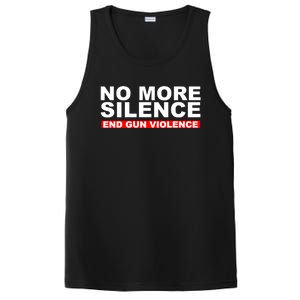 No More Silence End Gun Violence Anti Gun PosiCharge Competitor Tank