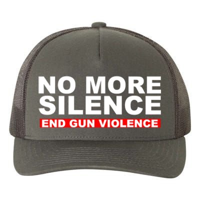 No More Silence End Gun Violence Anti Gun Yupoong Adult 5-Panel Trucker Hat