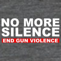 No More Silence End Gun Violence Anti Gun T-Shirt