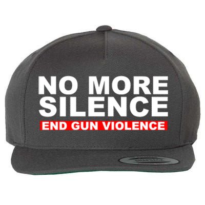 No More Silence End Gun Violence Anti Gun Wool Snapback Cap