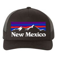 New Mexico State Retro Vintage Outdoors & Nm Mountains Yupoong Adult 5-Panel Trucker Hat