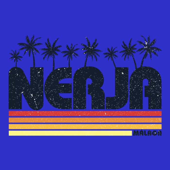 Nerja Malaga Spain Retro Tourism Gift Bag
