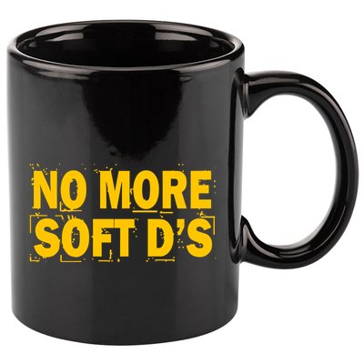 No More Soft DS 11oz C Handle Ceramic Mug
