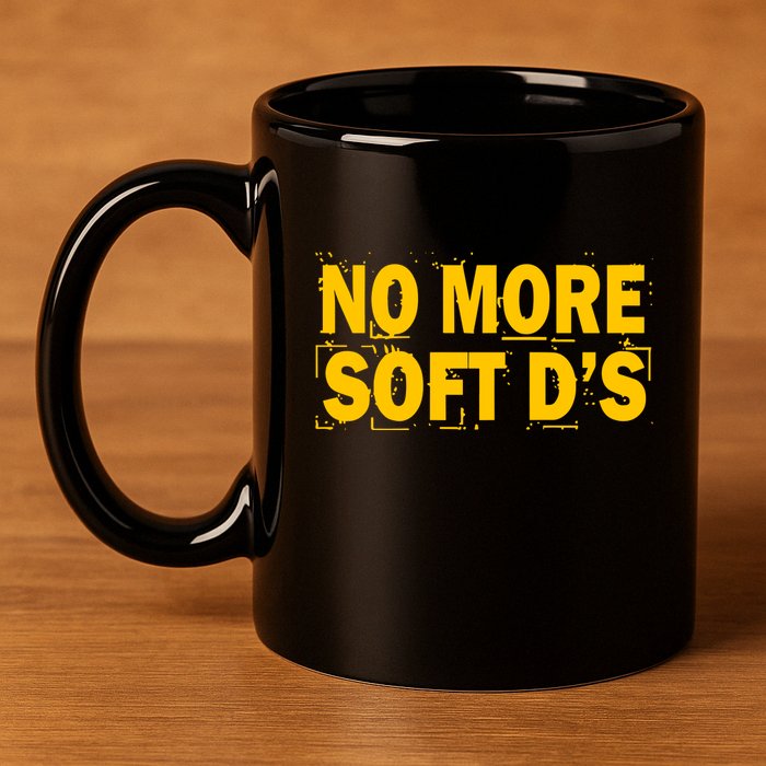 No More Soft DS 11oz C Handle Ceramic Mug