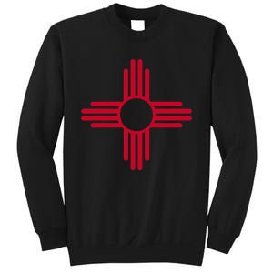 New Mexico State Flag Zia Sun Symbol Albuquerque Santa Fe Sweatshirt