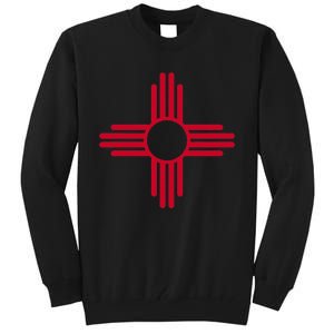 New Mexico State Flag Zia Sun Symbol Albuquerque Santa Fe Tall Sweatshirt