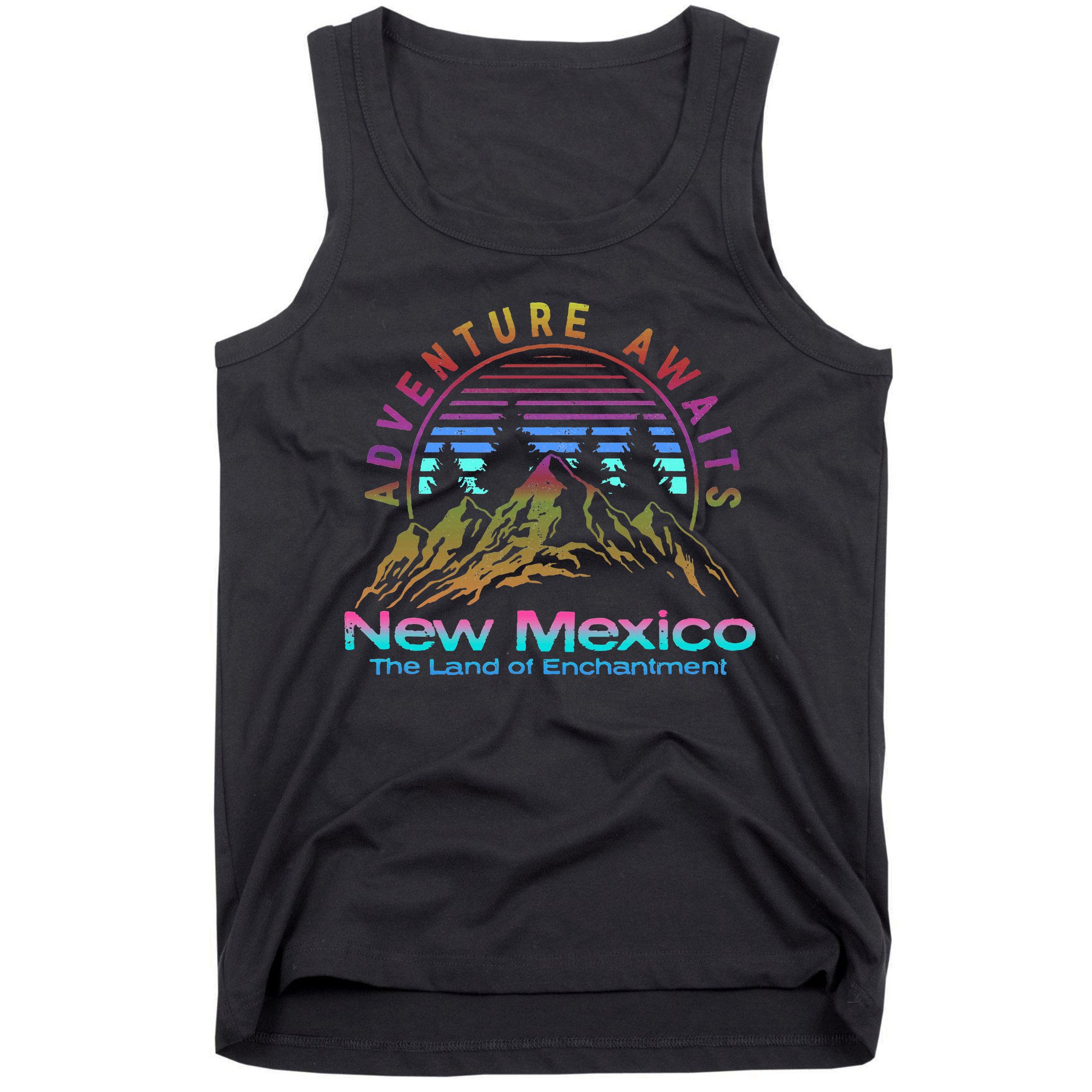 New Mexico State Retro Outdoors & Nm Mountains Tank Top