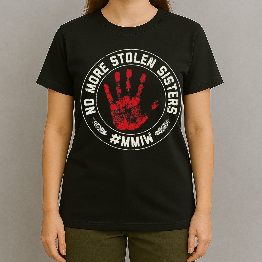 No More Stolen Sisters Mmiw Missing Murdered Indigenous Girl T-Shirt