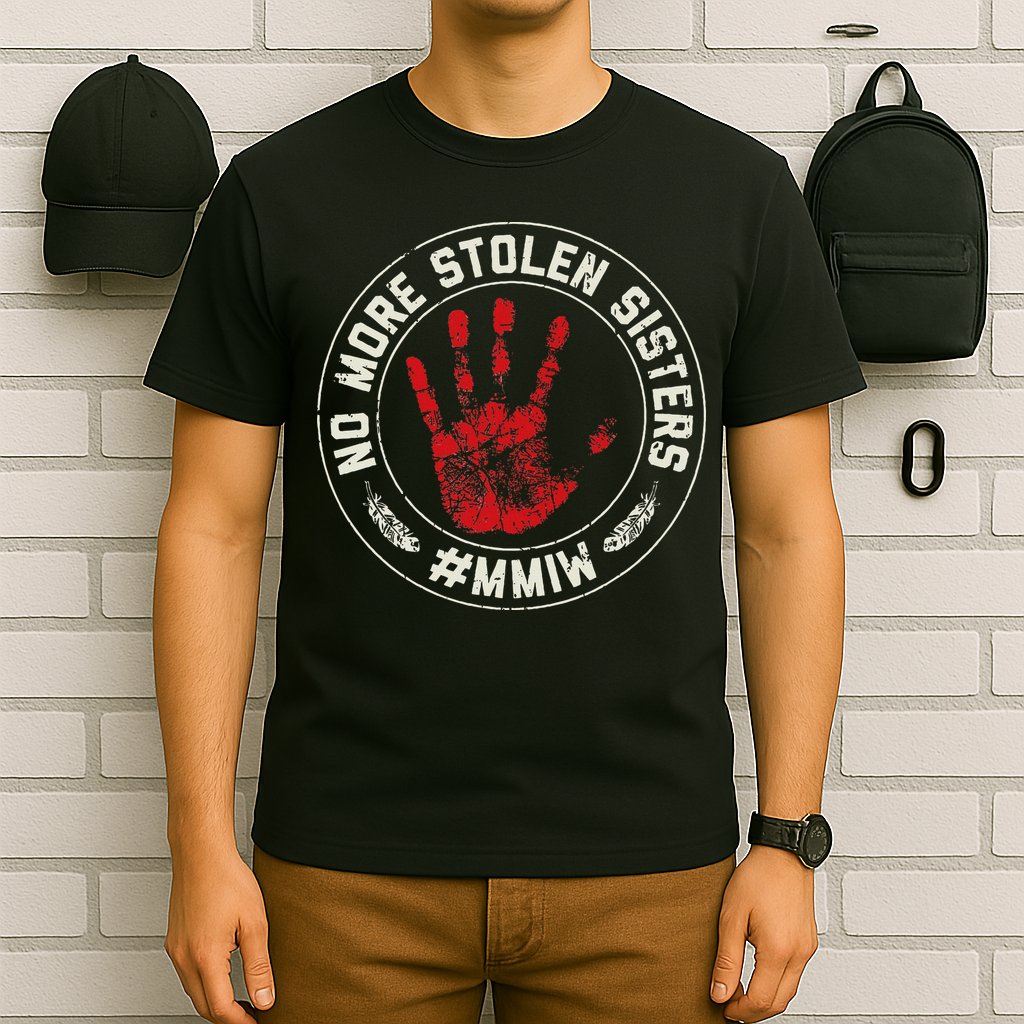 No More Stolen Sisters Mmiw Missing Murdered Indigenous Girl T-Shirt