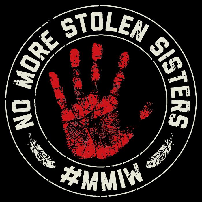 No More Stolen Sisters Mmiw Missing Murdered Indigenous Girl Womens T-Shirt