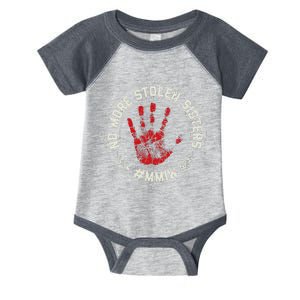 No More Stolen Sisters Mmiw Missing Murdered Indigenous Girl Infant Baby Jersey Bodysuit