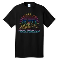 New Mexico State Retro Vintage Outdoors & NM Mountains Tall T-Shirt