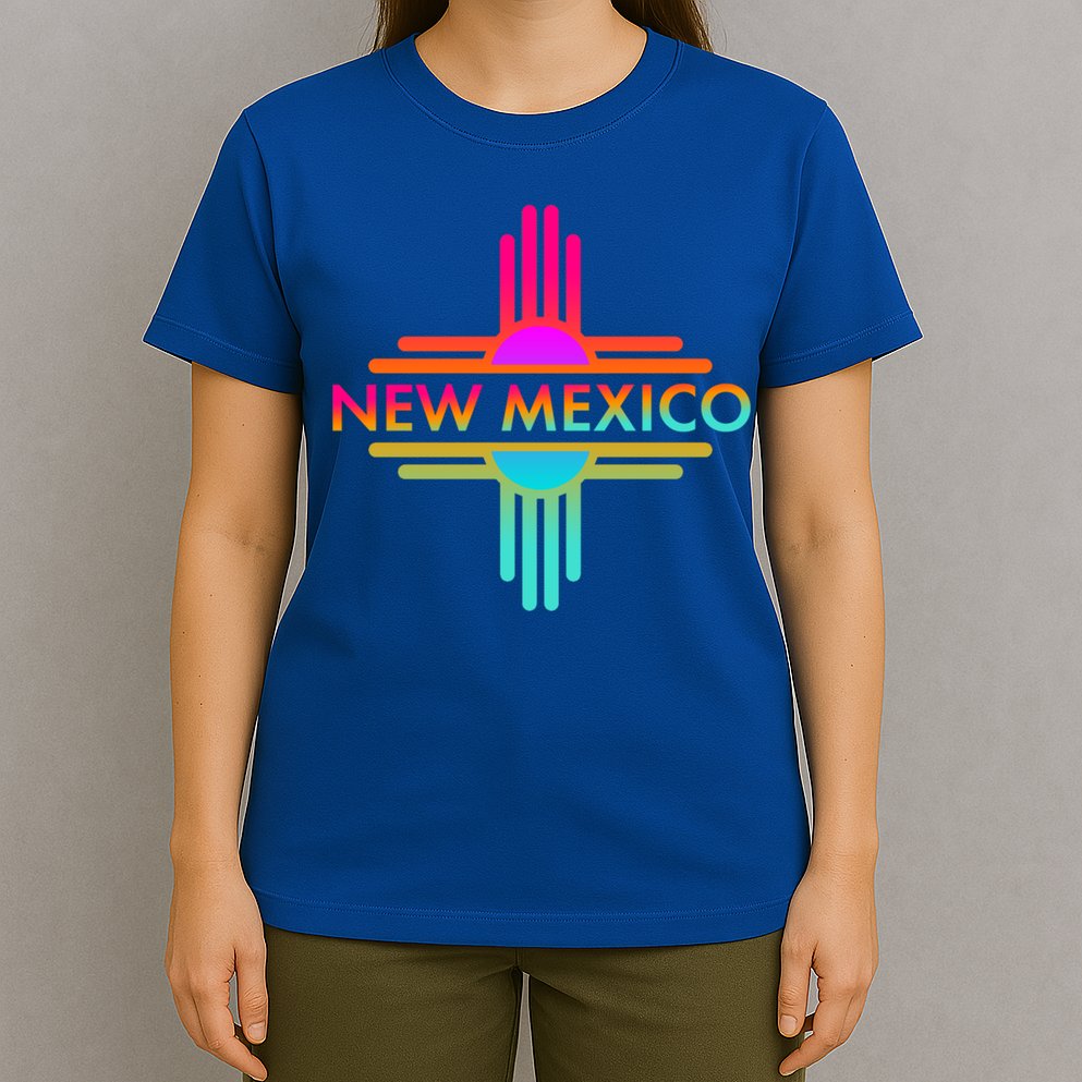 New Mexico State Zia Symbol Design Great Gift T-Shirt