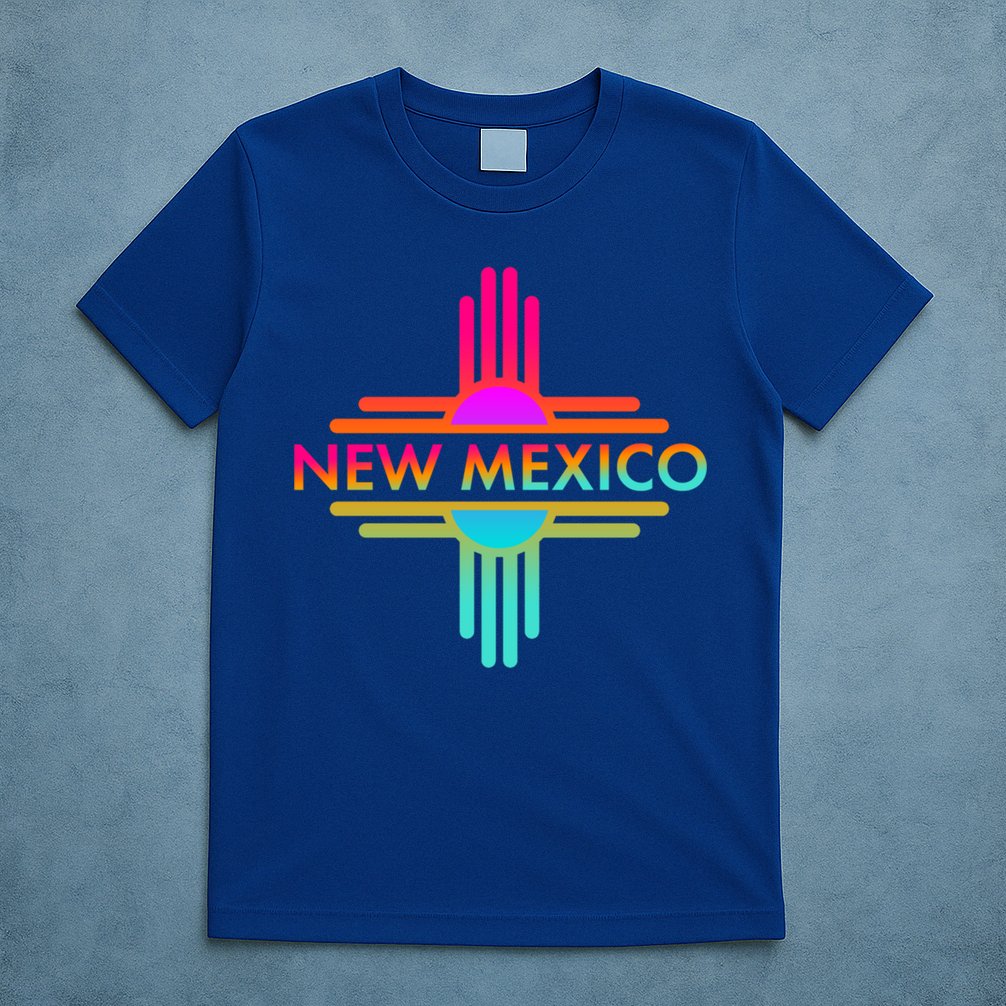 New Mexico State Zia Symbol Design Great Gift T-Shirt