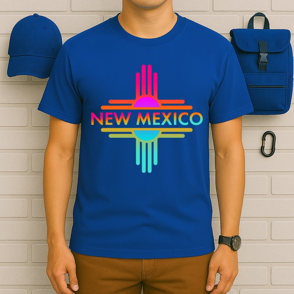 New Mexico State Zia Symbol Design Great Gift T-Shirt