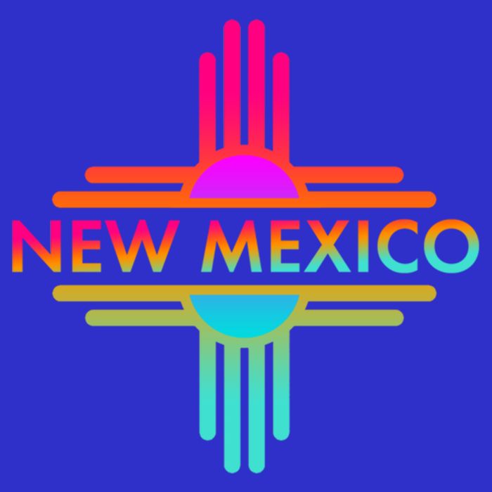 New Mexico State Zia Symbol Design Great Gift T-Shirt