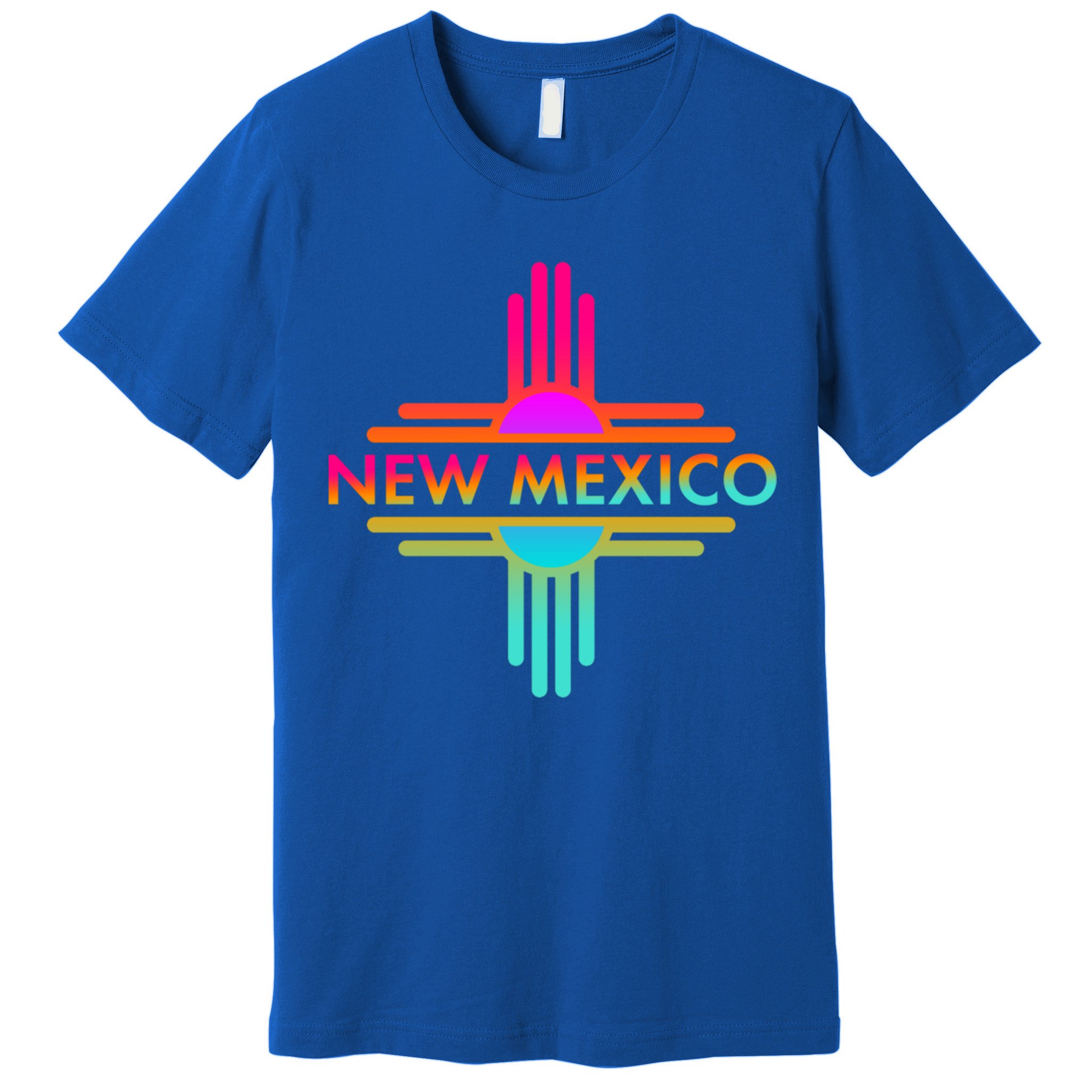 New Mexico State Zia Symbol Design Great Gift Premium T-Shirt
