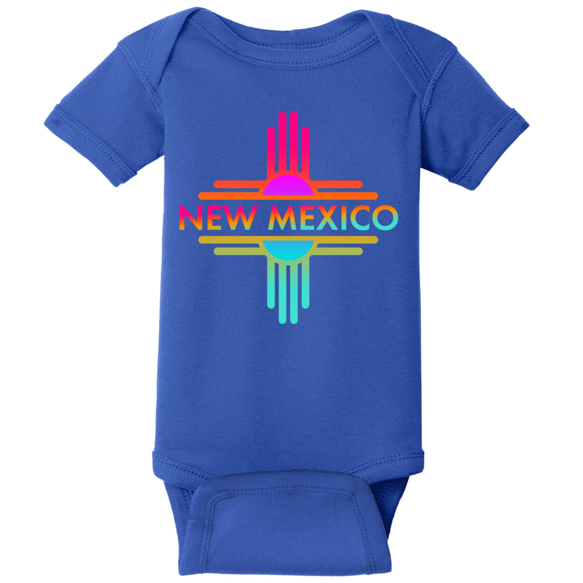 New Mexico State Zia Symbol Design Great Gift Baby Bodysuit