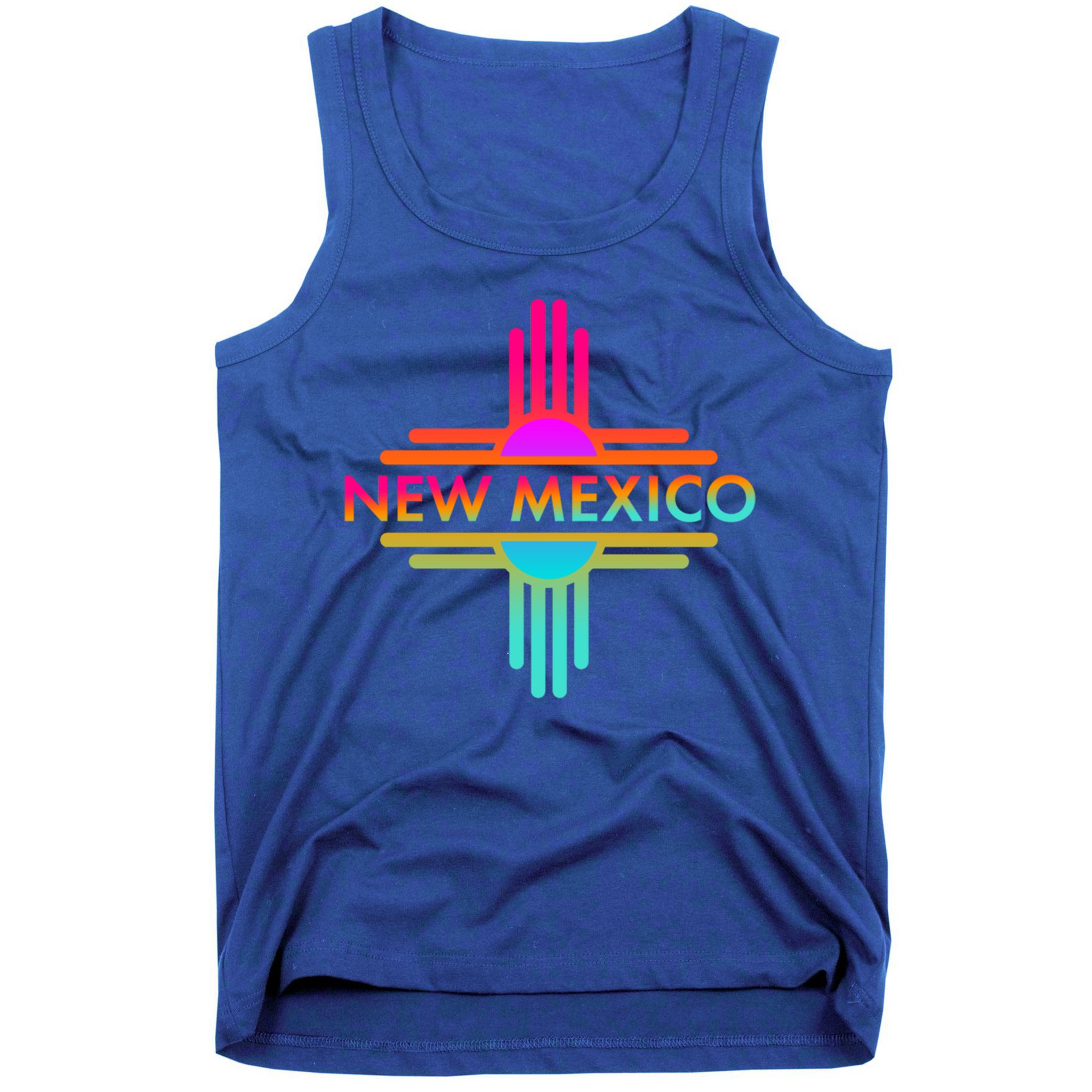 New Mexico State Zia Symbol Design Great Gift Tank Top