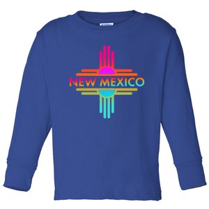 New Mexico State Zia Symbol Design Great Gift Toddler Long Sleeve Shirt