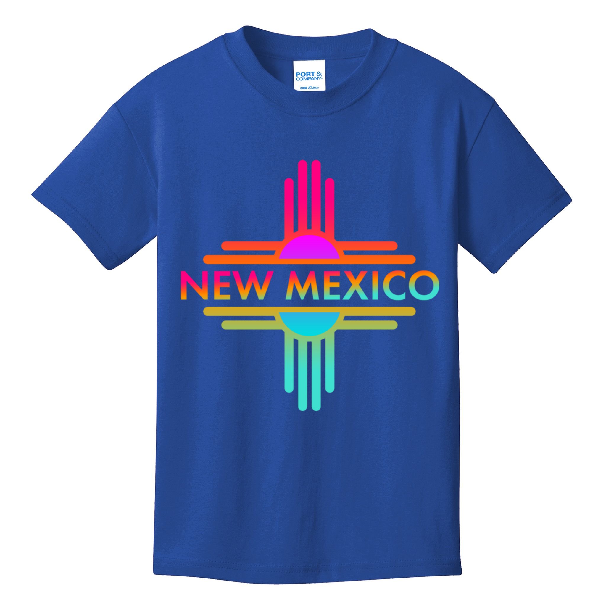 New Mexico State Zia Symbol Design Great Gift Kids T-Shirt