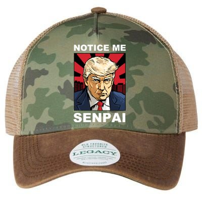 Notice Me Senpai Trump Legacy Tie Dye Trucker Hat