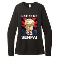 Notice Me Senpai Trump Womens CVC Long Sleeve Shirt