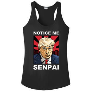 Notice Me Senpai Trump Ladies PosiCharge Competitor Racerback Tank