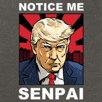 Notice Me Senpai Trump Cotton Canvas Backpack