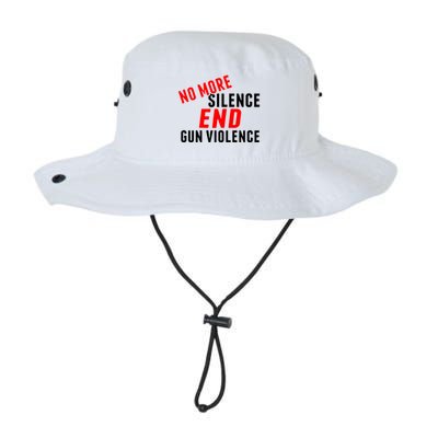 No More Silence End Gun Violence Pro Gun Control Bucket Hat