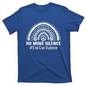 No More Silence End Gun Violence Awareness Month Orange T-Shirt