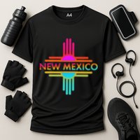 New Mexico State Zia Symbol Cooling Performance Crew T-Shirt