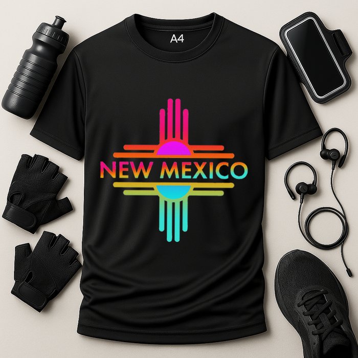 New Mexico State Zia Symbol Cooling Performance Crew T-Shirt