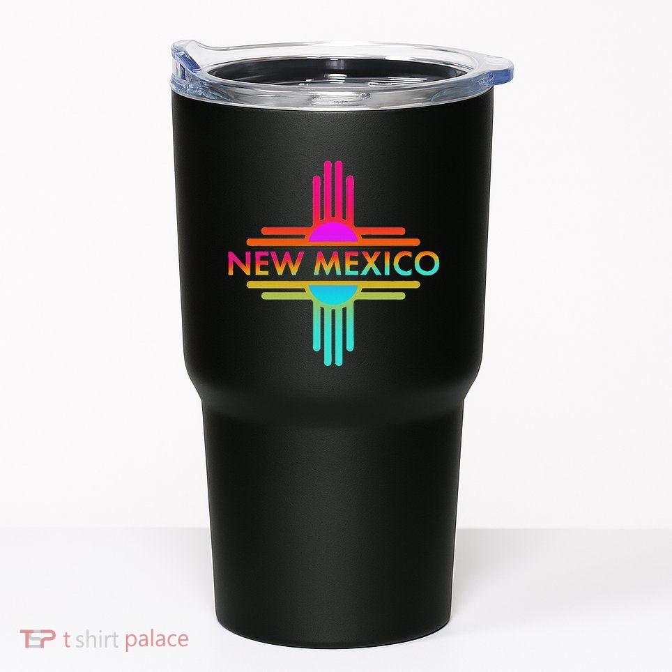 New Mexico State Zia Symbol Tumbler