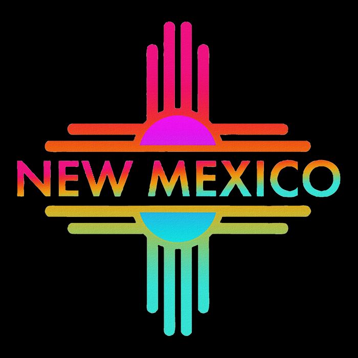 New Mexico State Zia Symbol Youth Performance Sprint T-Shirt